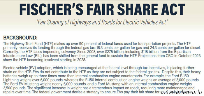 Congressional Republicans Seek New Tax on Electric Vehicles, Relying on Misleading Figures to Support It | Carscoops